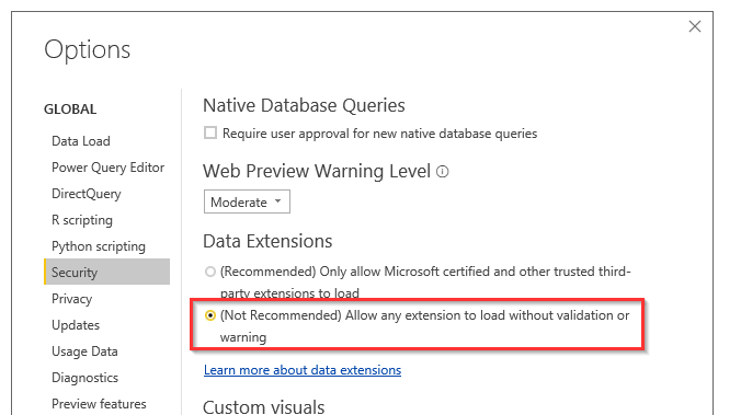 power-bi-configure-data-extensions