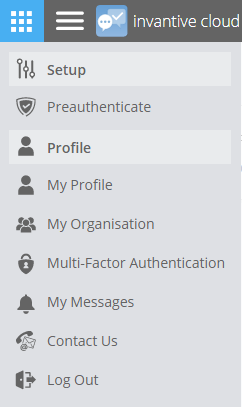 cloud-not-associated-user-menu
