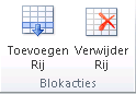 Knop Invantive Control Blokacties Knop Invantive Control Blokacties