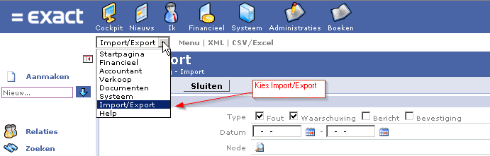 Invantive Import and Export of Exact Online Data Invantive Import and Export of Exact Online Data