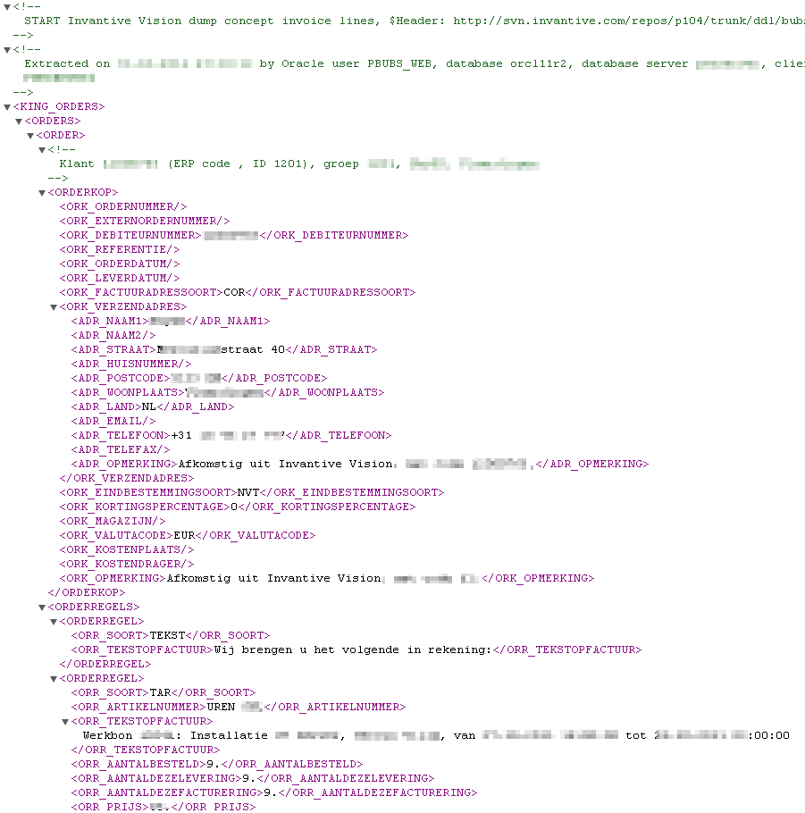 Xml Order File Xml Order File