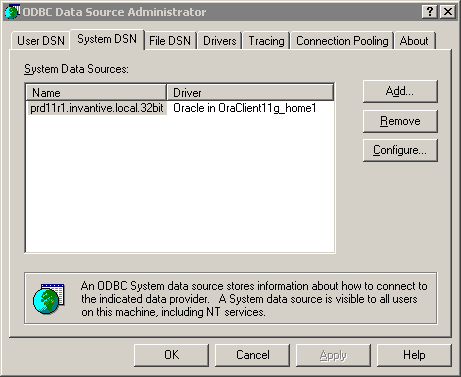 Screen ODBC gateway for Invantive Estate Screen ODBC gateway for Invantive Estate